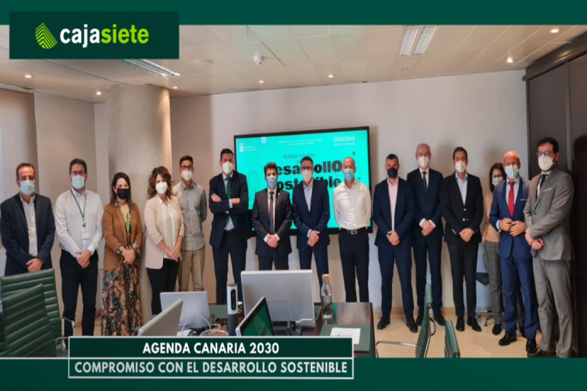 David Padrón acerca los detalles de la Agenda Canaria 2030 a Cajasiete