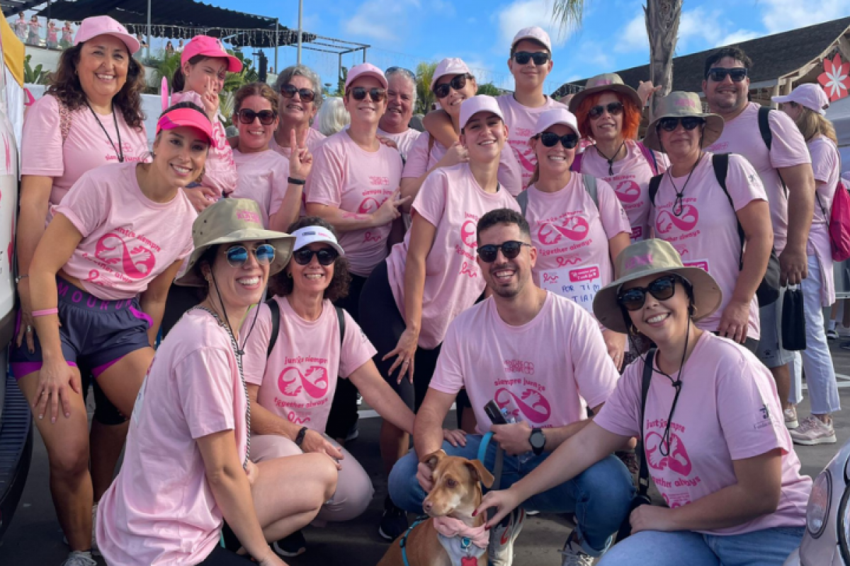 Juntos hacia la meta: vencer al cáncer de mama